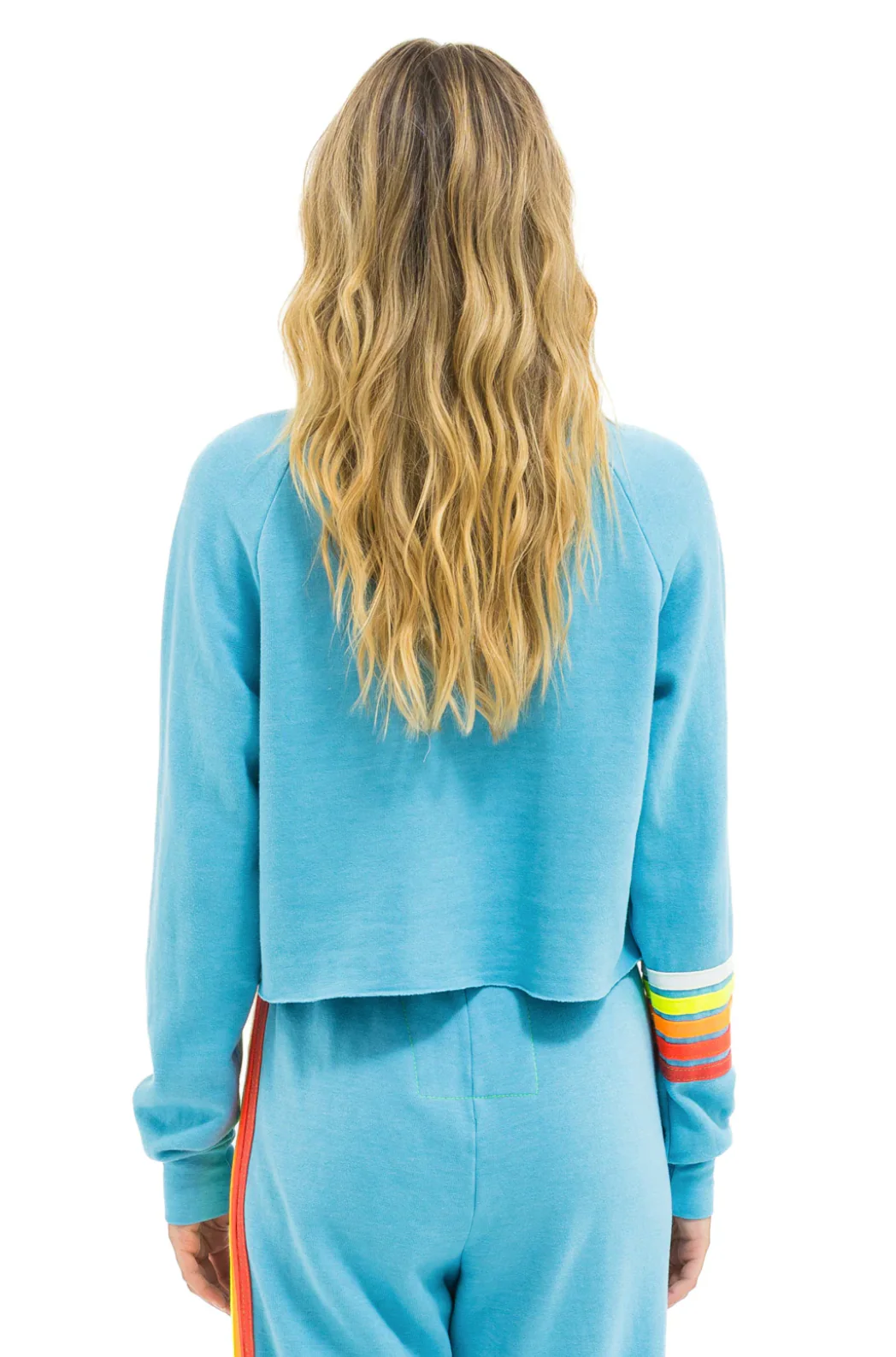 AVN Bolt Sweat-Crew Aqua - Image 2