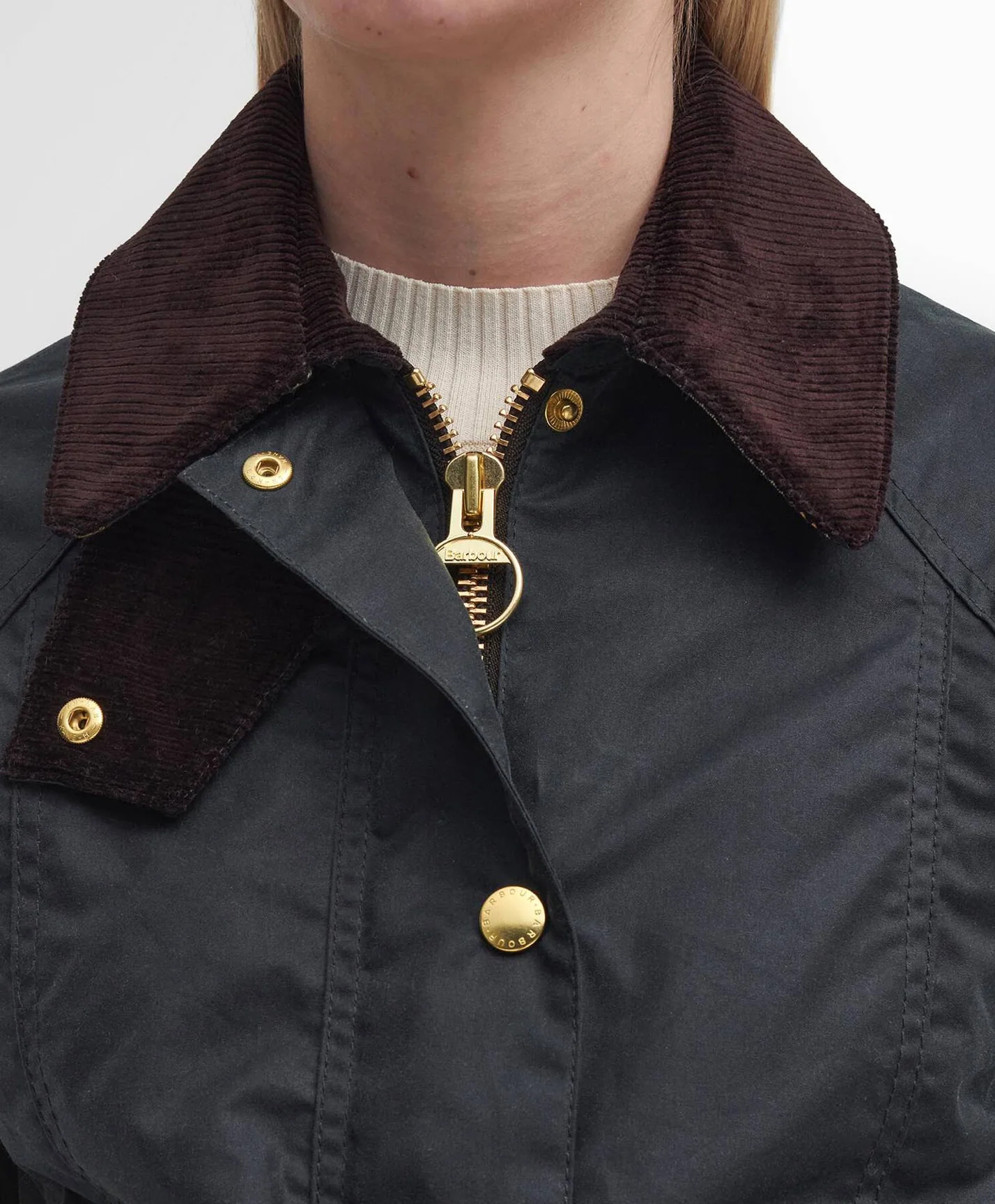 Beadnell Women's Cropped Jacket Sage - Image 2