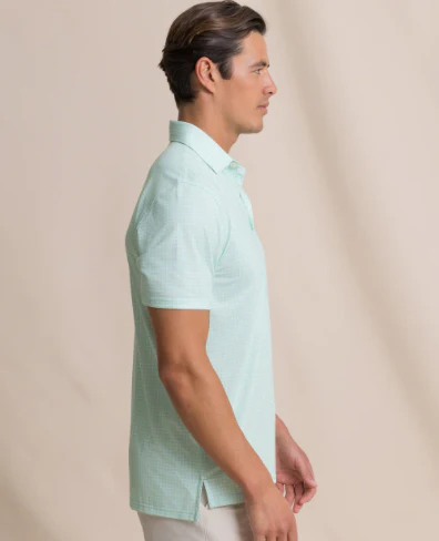 Driver Dunes Edge Plaid Polo - Image 3