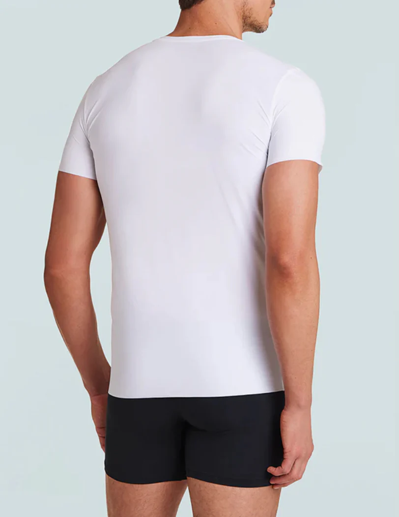 Commando Men's Crewneck Undershirt The Classic White - Image 2
