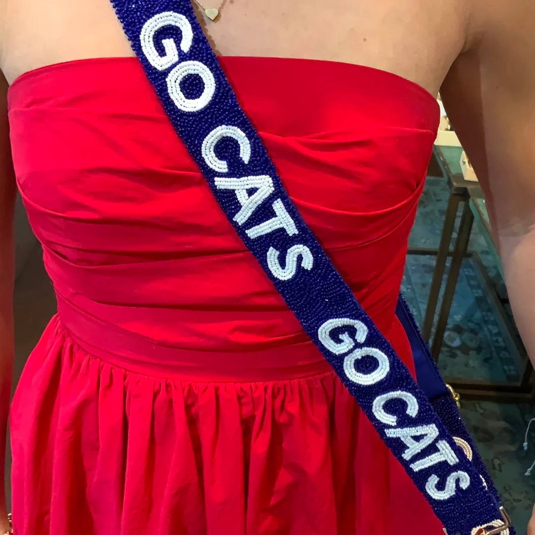 Adjustable Bag Strap Go Cats KY