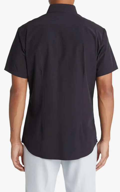 MM Leeward SS Shirt Black Solid - Image 3