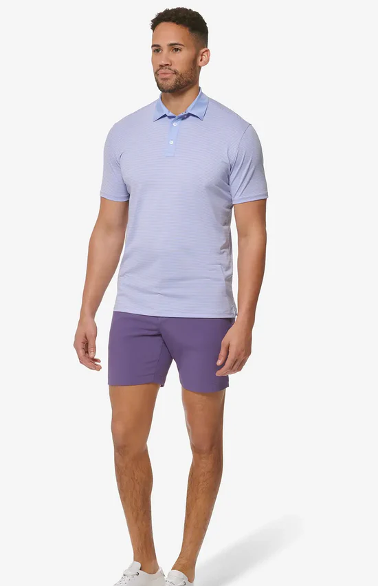 Mizzen + Main Versa Polo Lavender Multi - Image 3