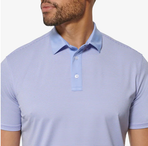 Mizzen + Main Versa Polo Lavender Multi - Image 4