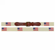 S&B Belt American Flag Khaki - Image 2