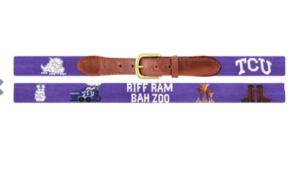 S&B Belt TCU Lifestyle Purple - Image 2
