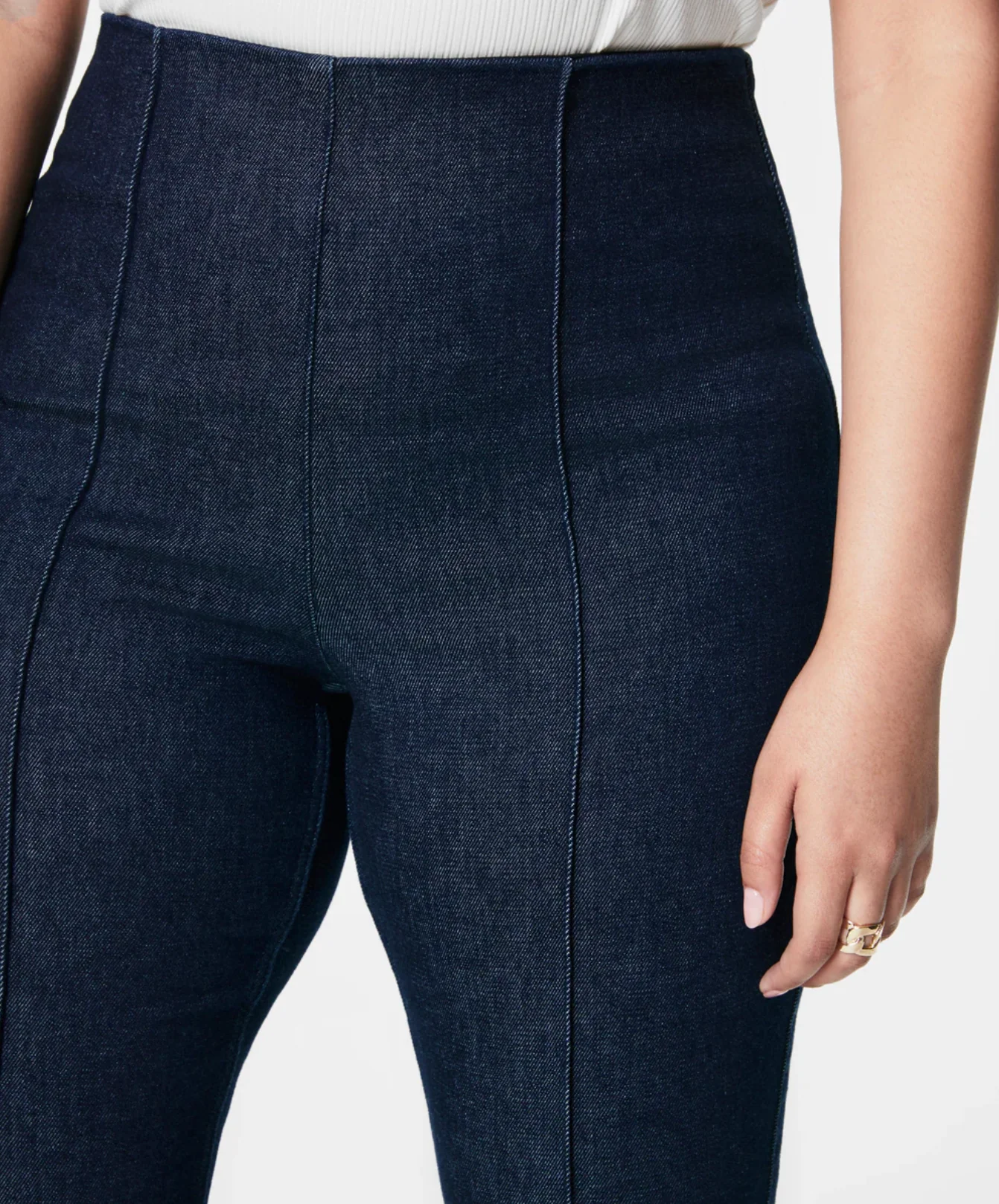 Denim Demi Boot Raw Indigo - Image 3
