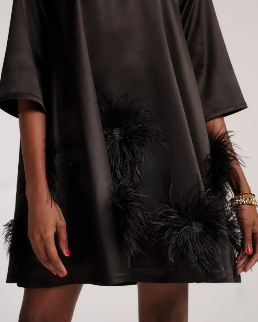FV Edie Mini Feather Black - Image 3