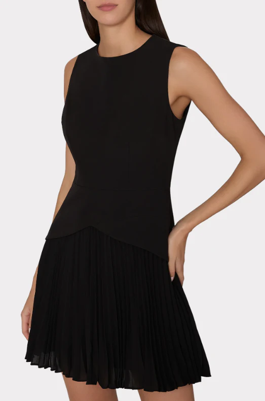 Haddy Pleated Mini Dress - Image 2