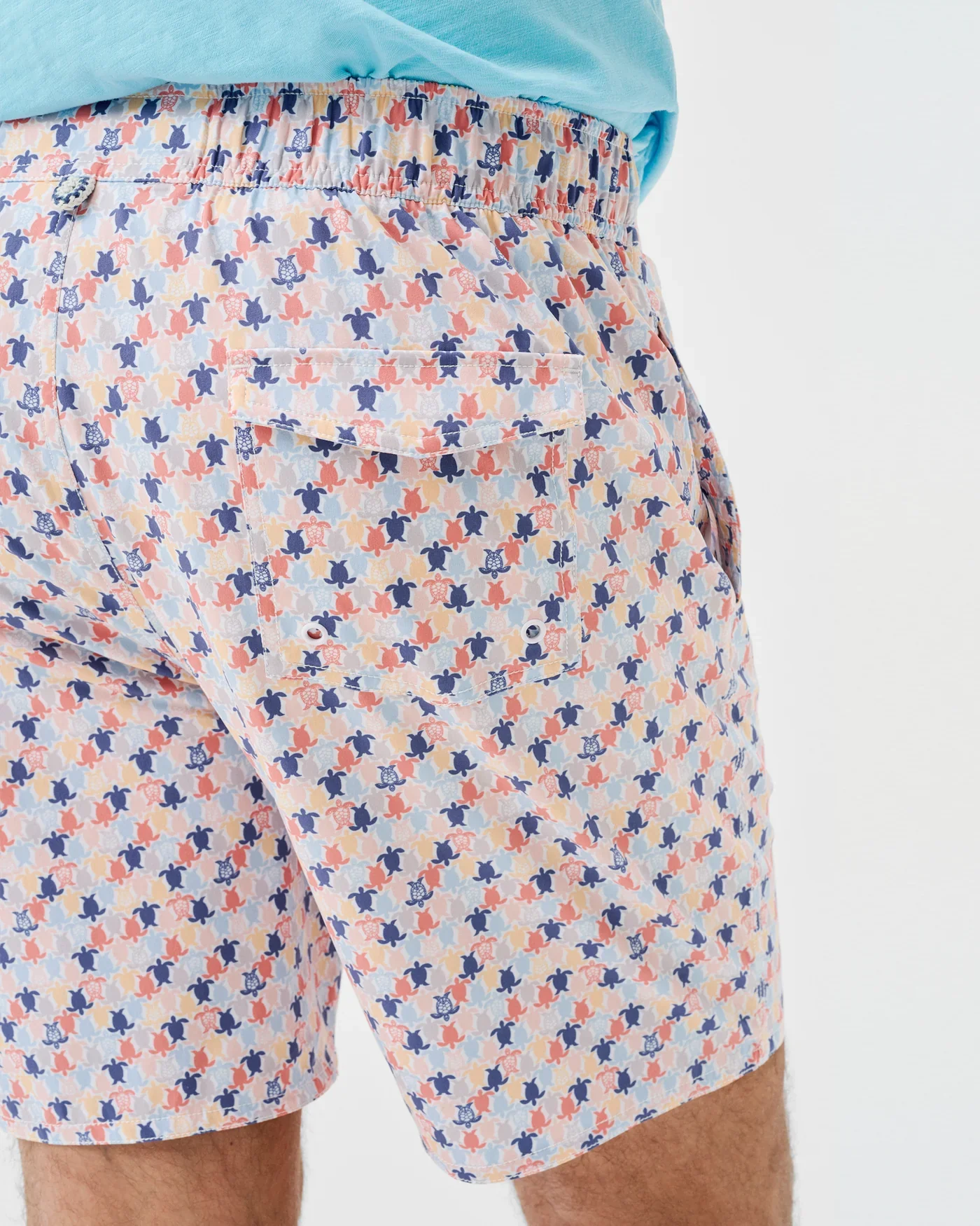 Half Elastic 7" Swim Trunks - Image 6