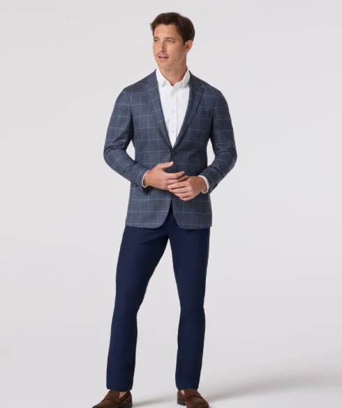 Lavelle Blazer Navy Windowpane - Image 4
