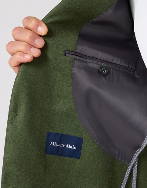 Lavelle Blazer Olive Heather - Image 3