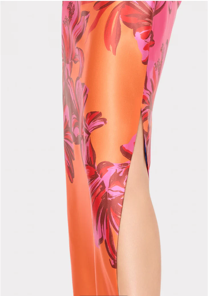 Lily Sunset Flower Maxi Dress - Image 4