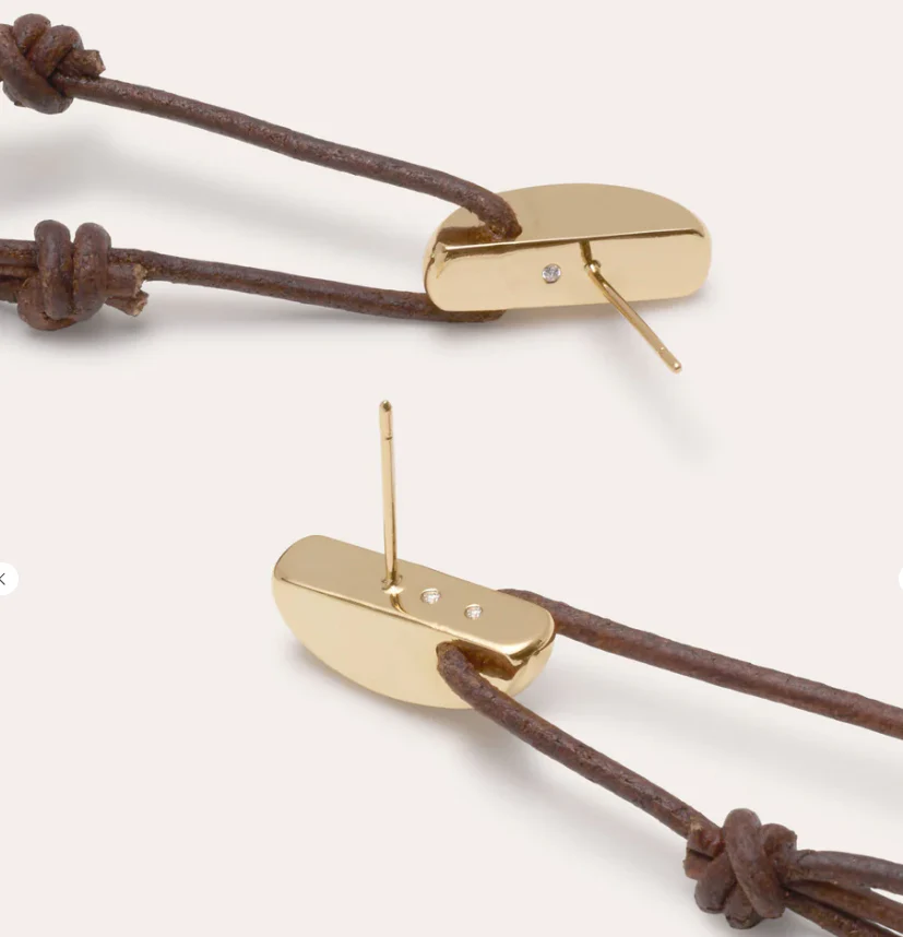 Riya Pearl Cord Earring - Image 3