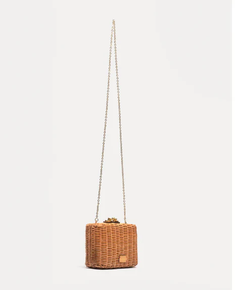 Paige Box Clutch Toast - Image 7