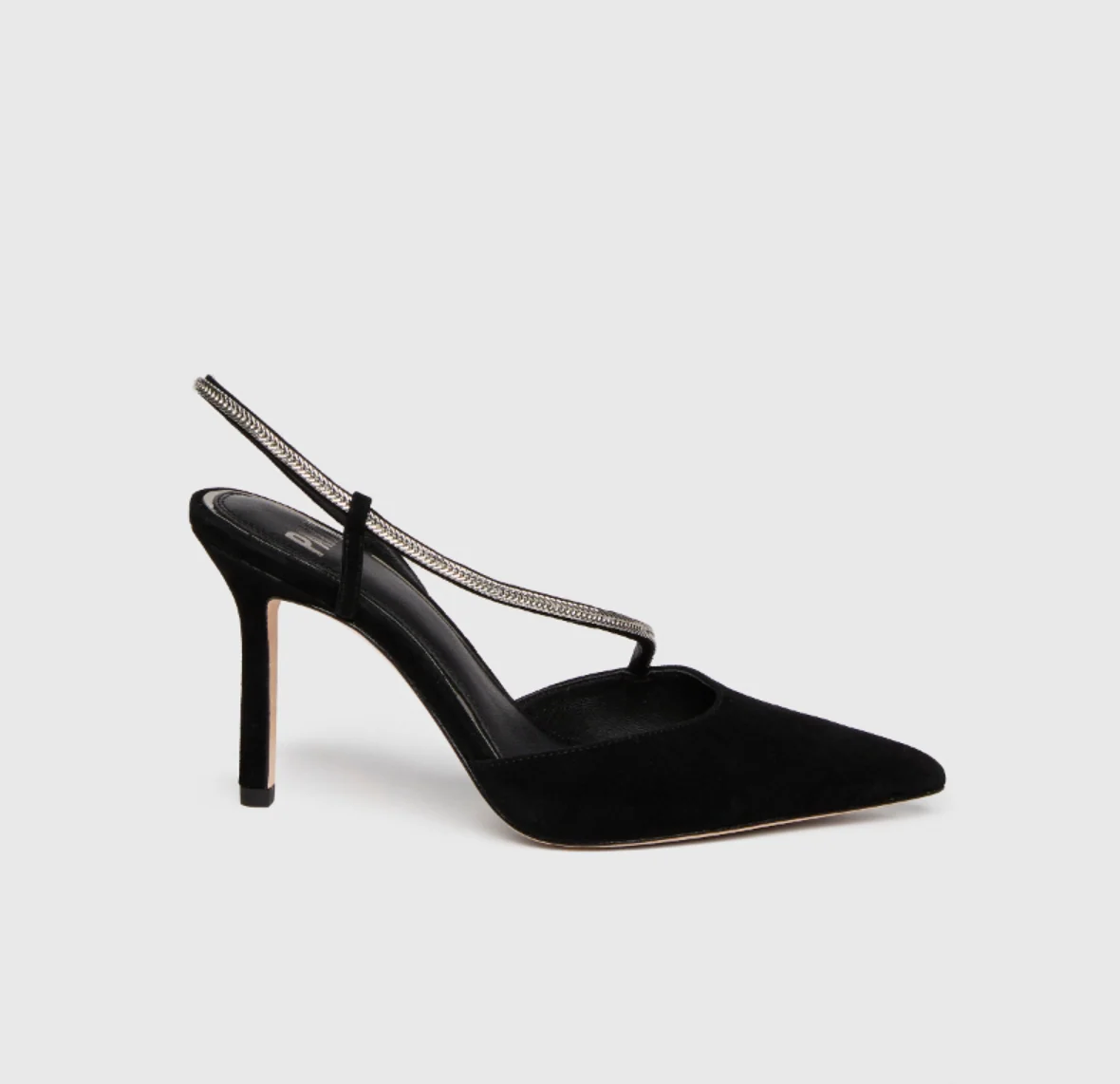 Paige Stephanie Pump Black Suede - Image 3