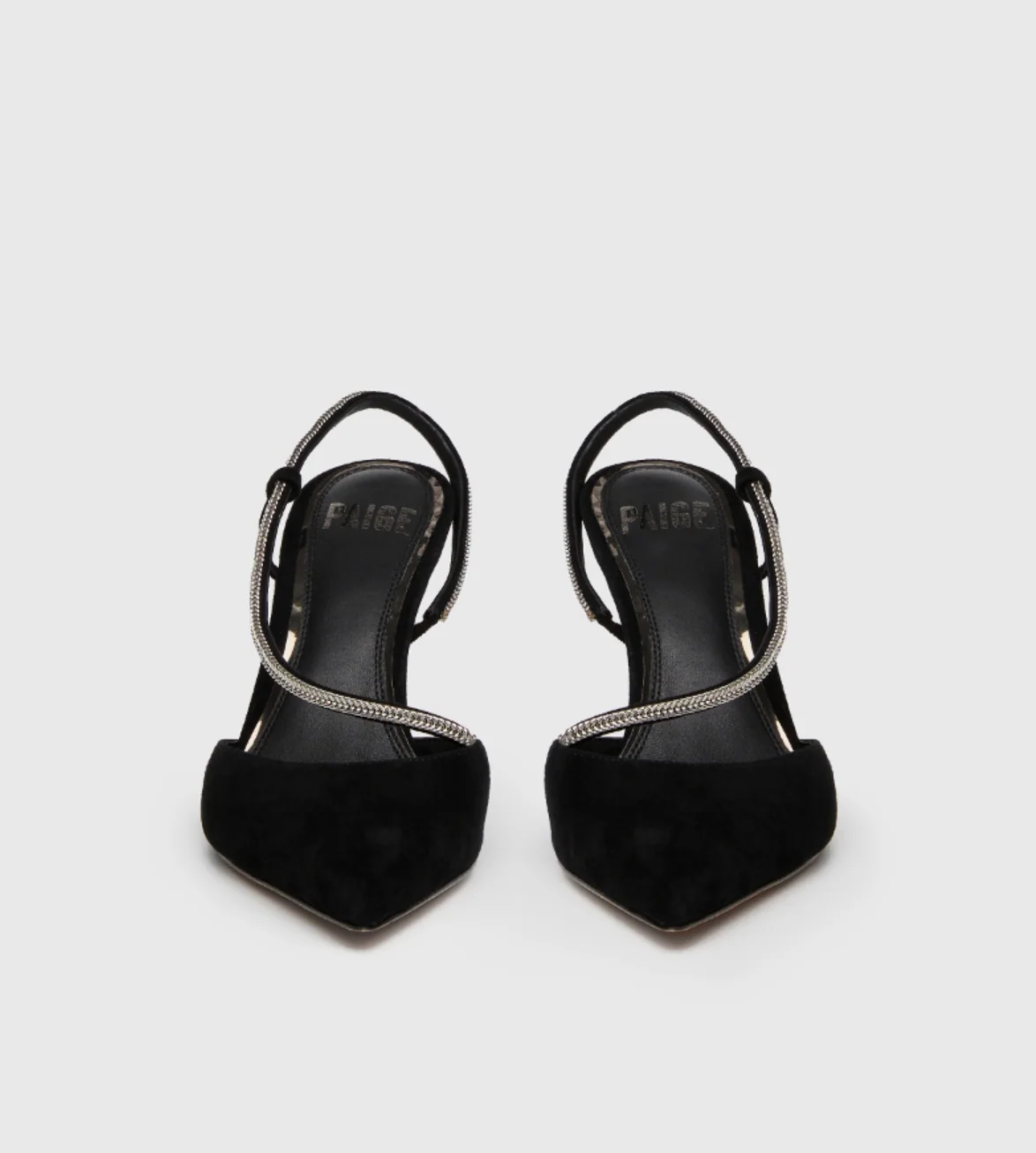 Paige Stephanie Pump Black Suede - Image 5