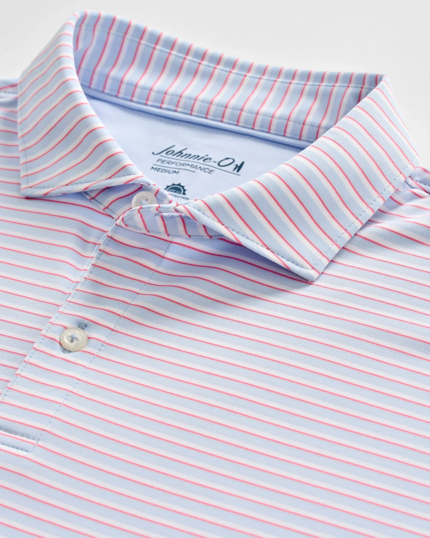 Performance Jersey Polo - Rez Stripe - Image 4