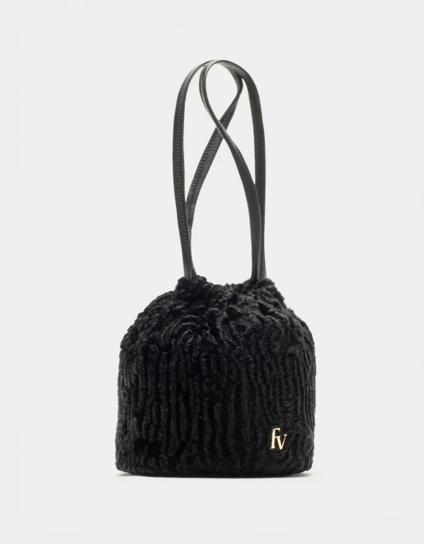 FV Pouf Handbag Black - Image 3
