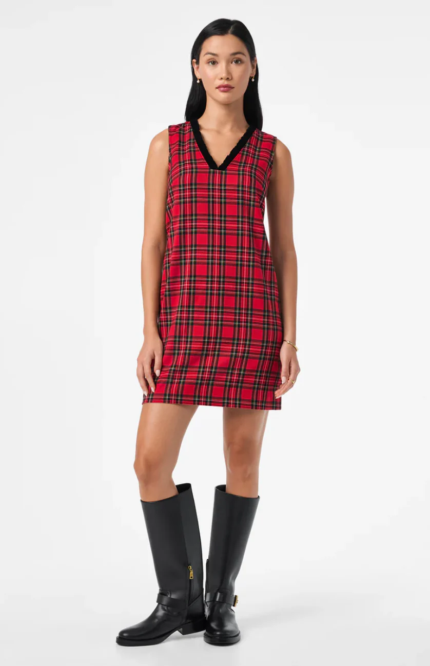 Revah Tartan Dress Multi - Image 2