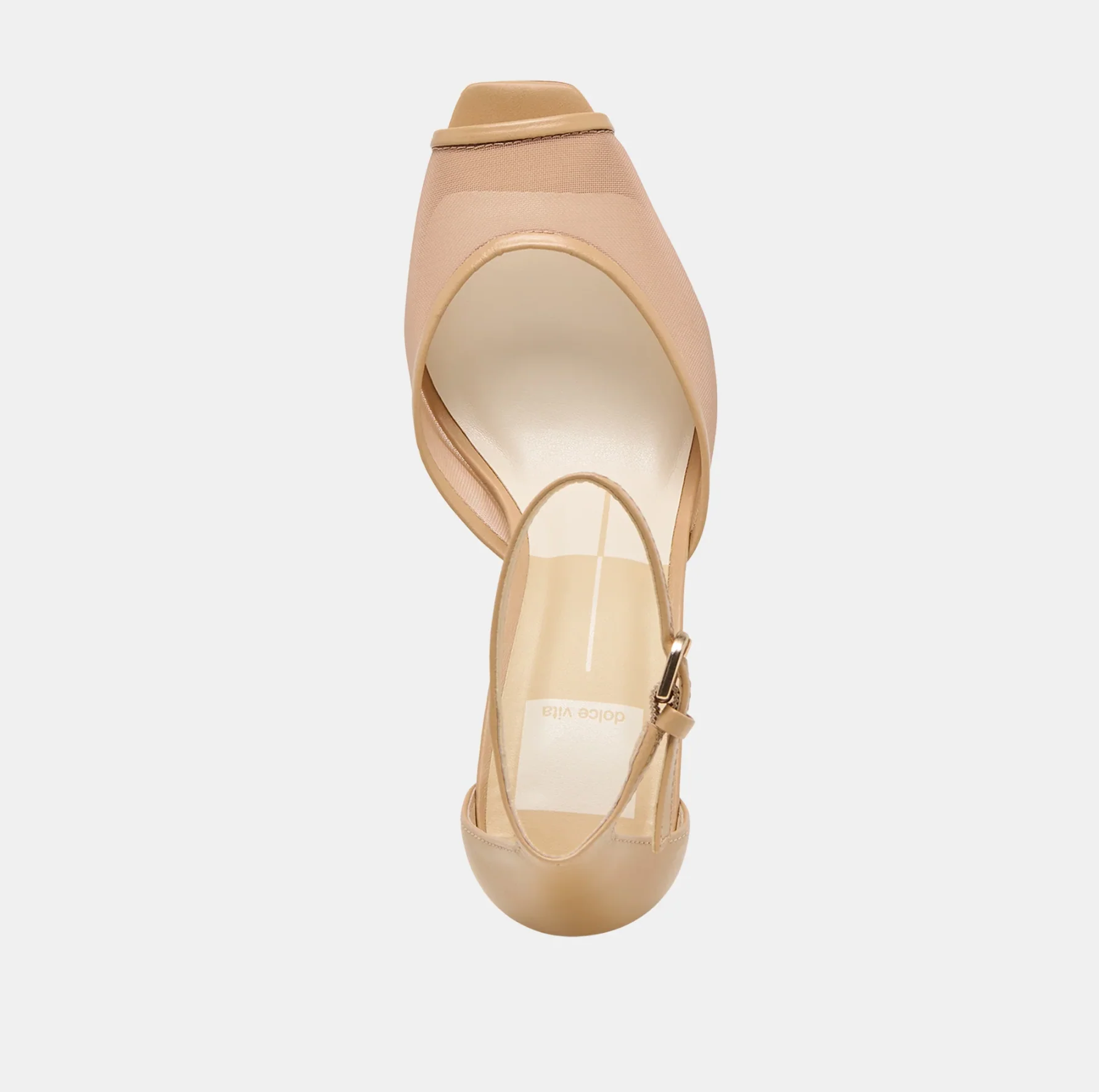 Serlo Mesh Heels Cafe Mesh - Image 7
