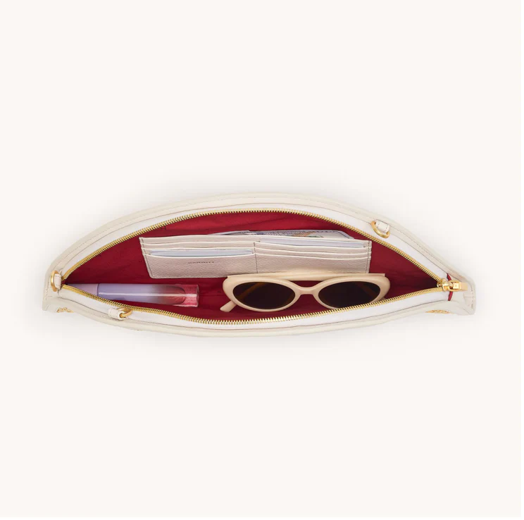 Shelley Clutch Calla Lily White - Image 9