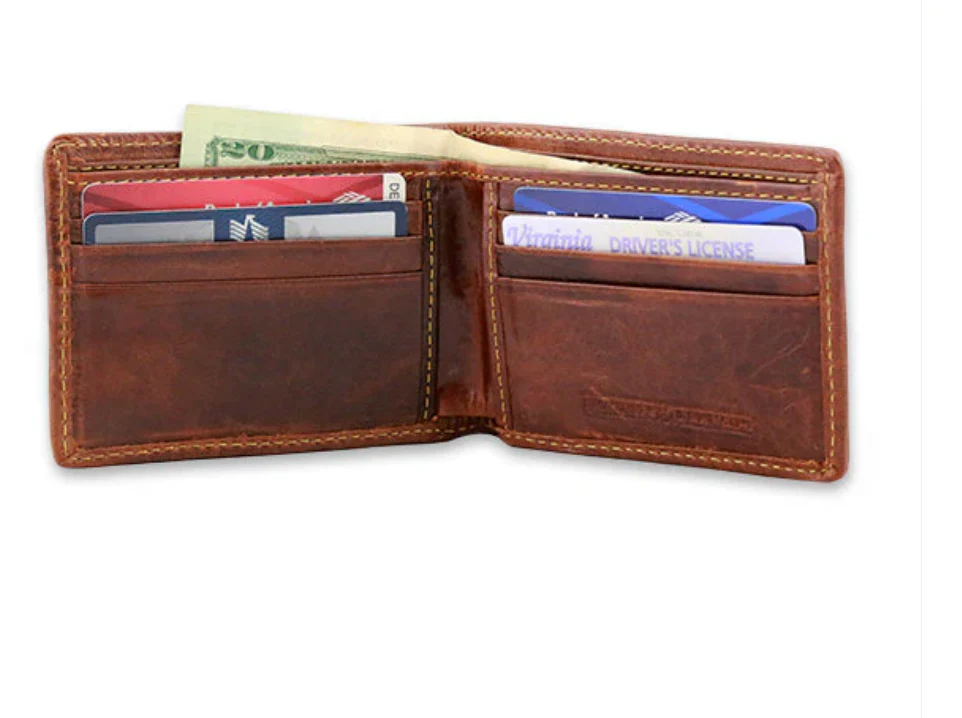 S&B Bi-Fold Wallet UT Checkerboard - Image 2