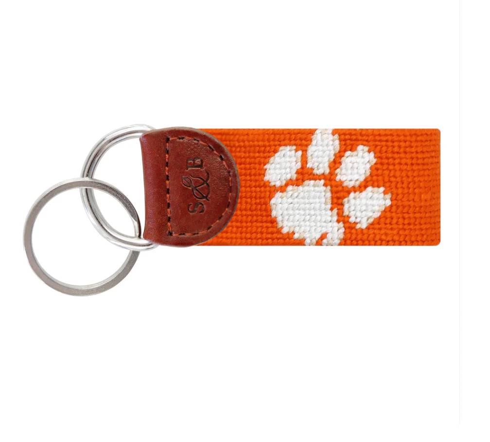 S&B Key Fob Clemson Orange