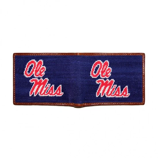Smathers & Branson Bi-Fold Wallet Ole Miss - Image 2