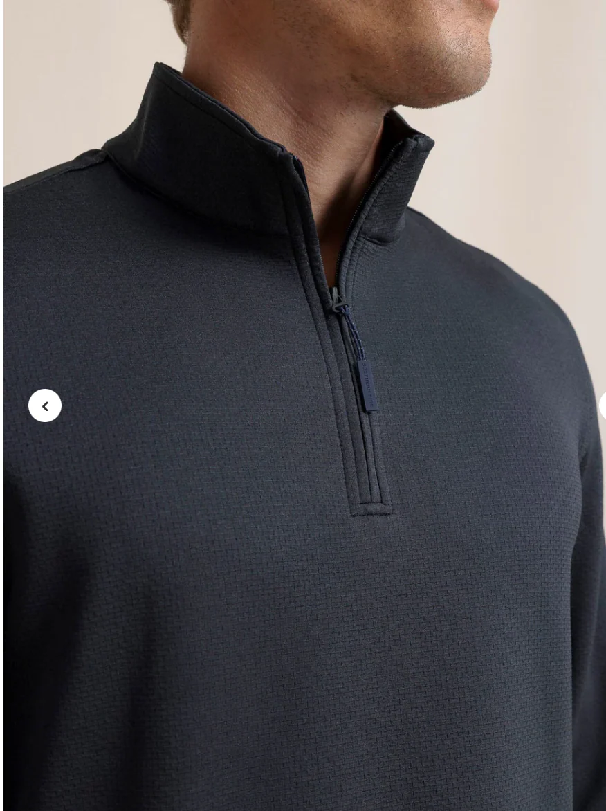 ST Schooner Quarter Zip Caviar Black - Image 3