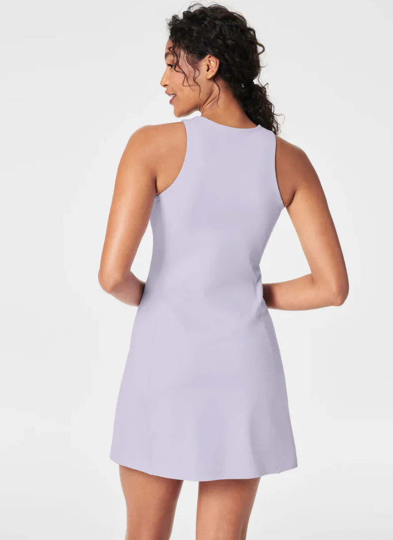 Spanx Zip Front Dress Violet - Image 4