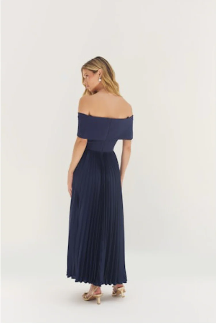 Stockton Strapless Midi Dress - Image 7