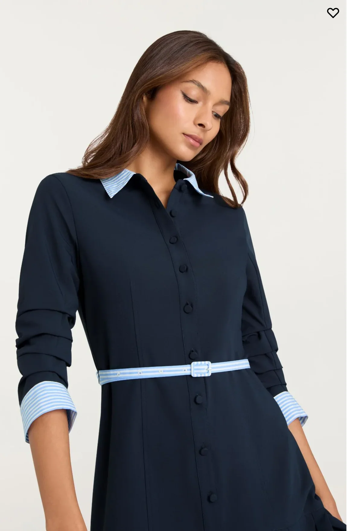 Stripe Shirting Lucilla Dress - Image 5
