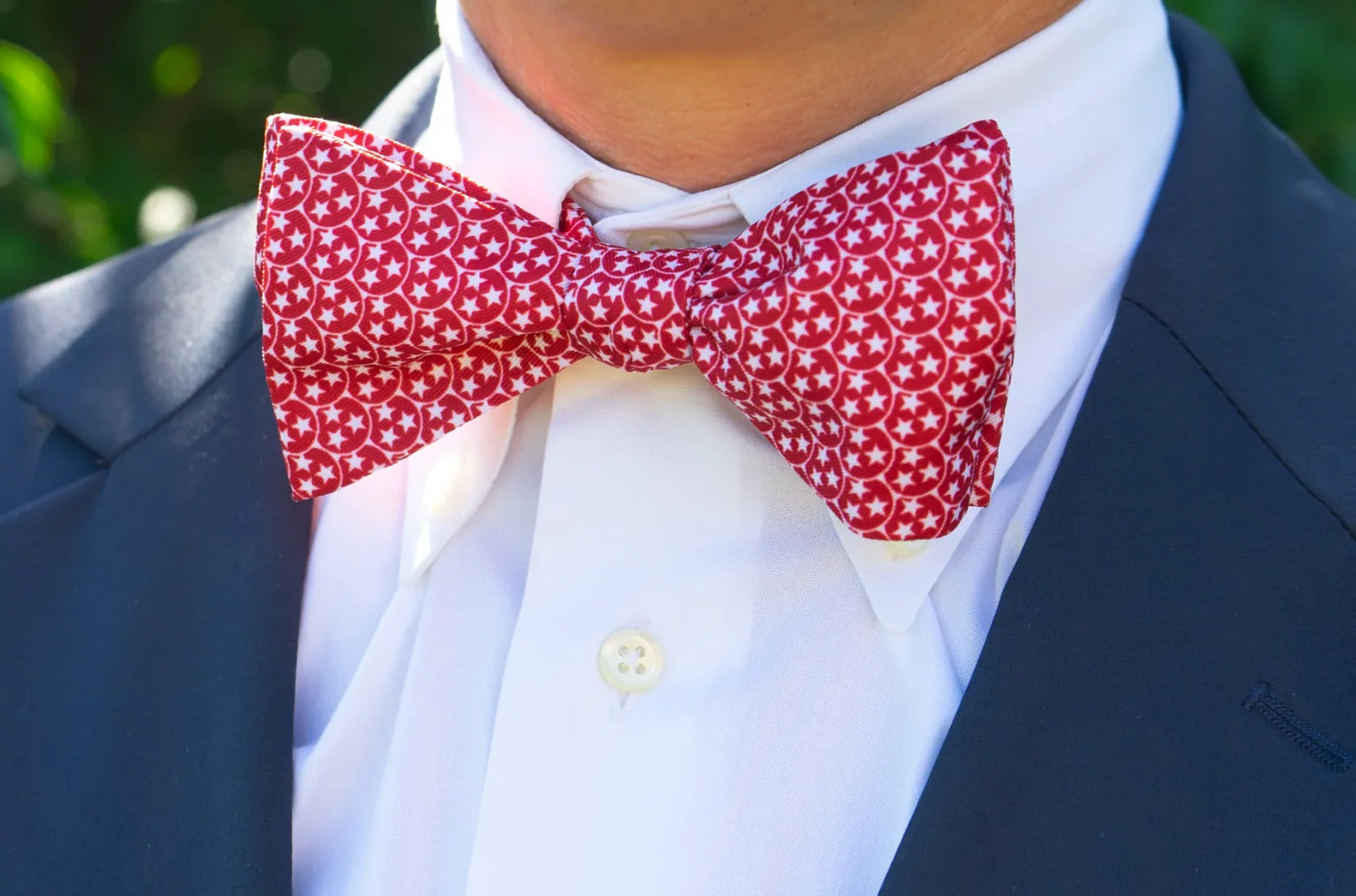 Men's TN Red Star Bow Tie